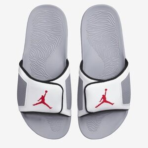 NWT Nike Air Jordan Hydro 3 Slides Summit Cement Grey 854556-101 Mens Size 13